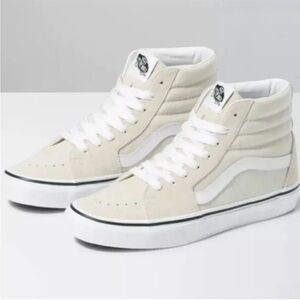 Vans Women's Cream Sneakers Size 8.5